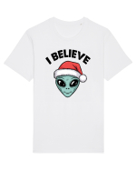 Crăciun extraterestru - I believe Tricou mânecă scurtă Unisex Rocker