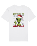 Crăciun extraterestru - Just waiting for Christmas Tricou mânecă scurtă Unisex Rocker