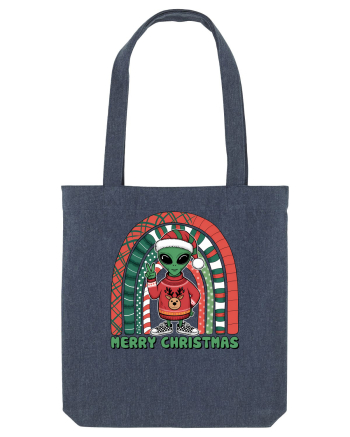 Crăciun extraterestru - Merry Christmas Alien Midnight Blue
