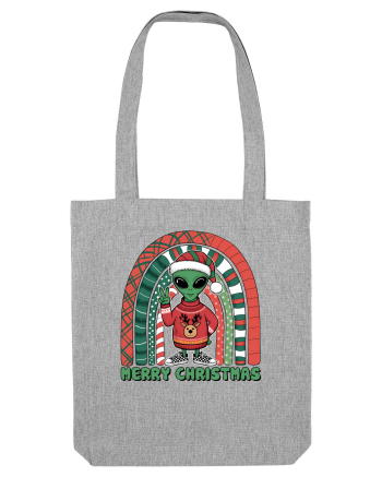 Crăciun extraterestru - Merry Christmas Alien Heather Grey