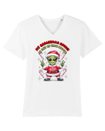 Crăciun extraterestru - My Christmas spirit is out of this world Tricou mânecă scurtă guler V Bărbat Presenter