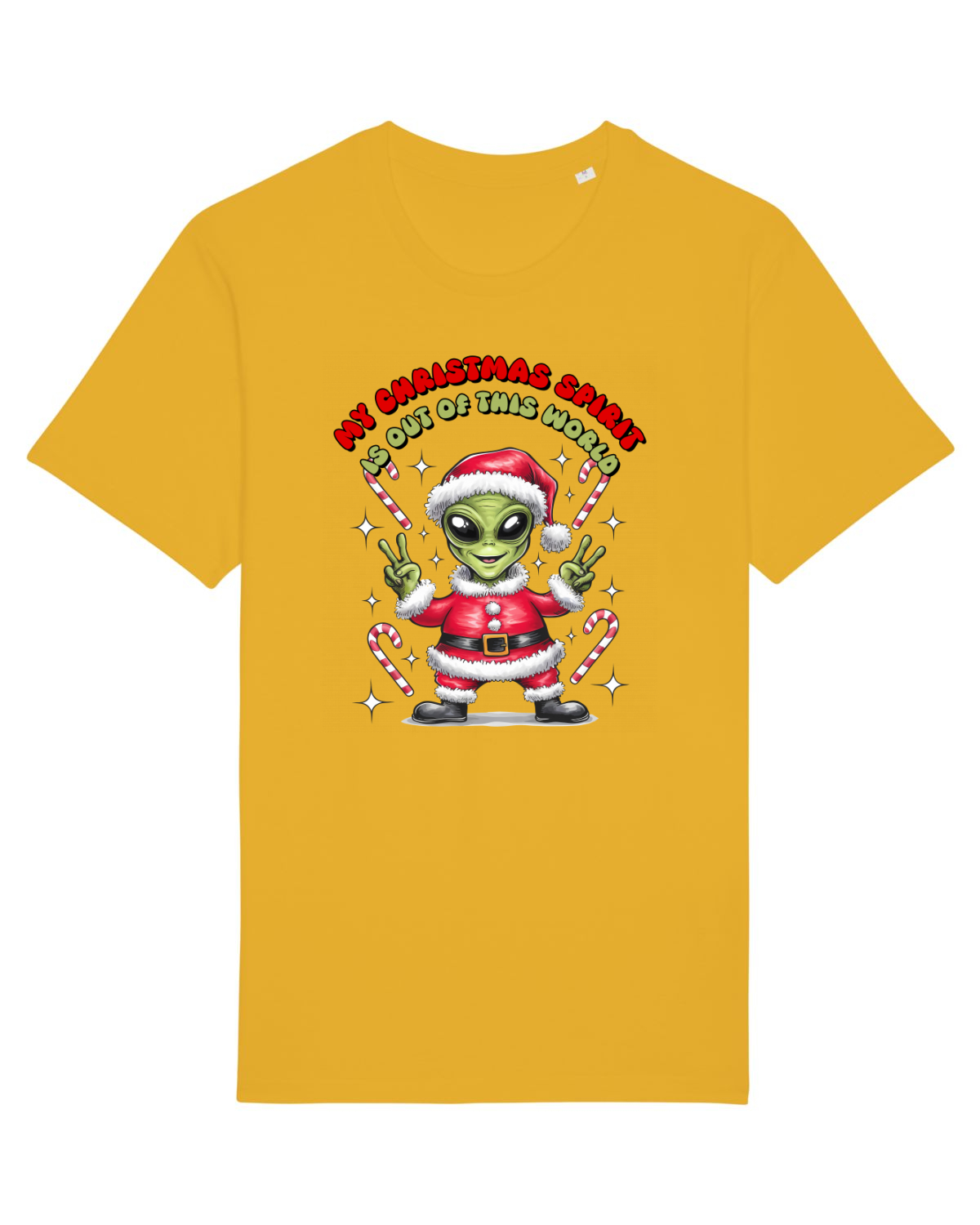 Tricou mânecă scurtă Unisex Rocker Spectra Yellow