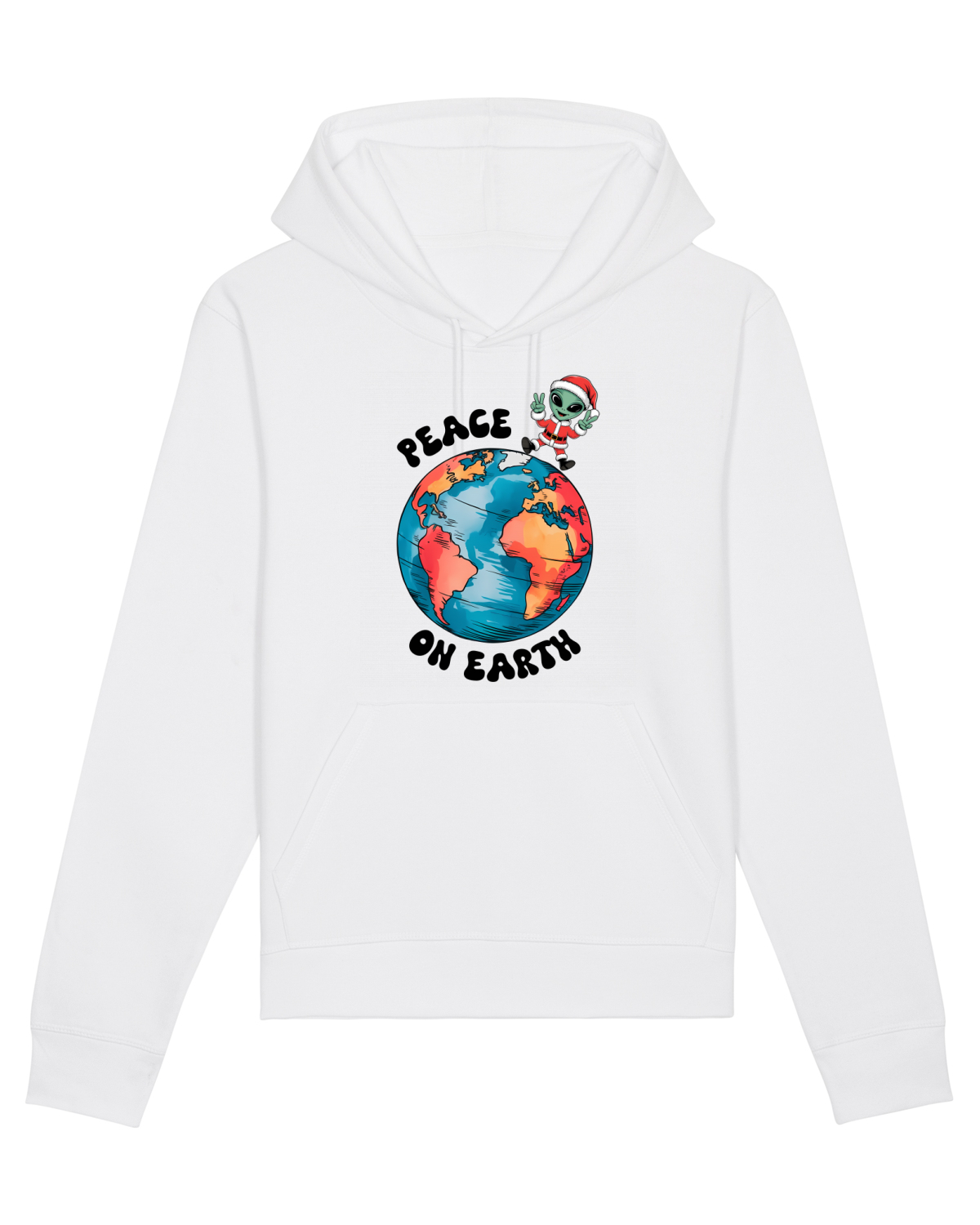 Hanorac Unisex Drummer White