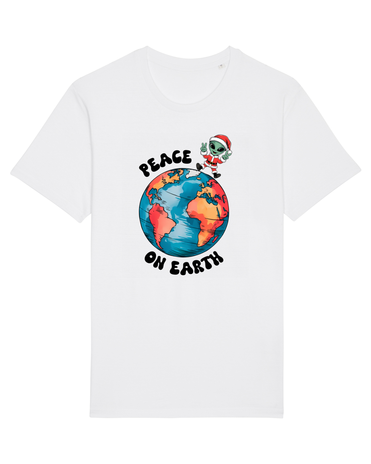 Tricou mânecă scurtă Unisex Rocker White