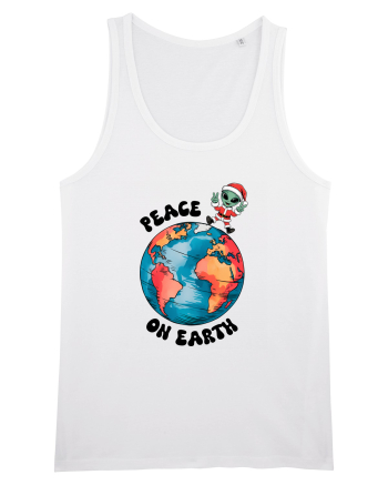Crăciun extraterestru - Peace on Earth White