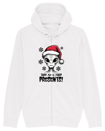 Crăciun extraterestru - Take me to your presents White