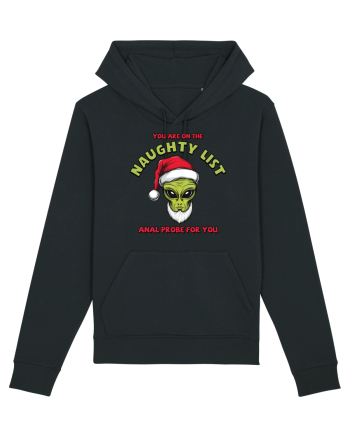 Crăciun extraterestru - You are on the naughty list Black