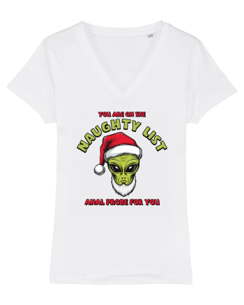 Crăciun extraterestru - You are on the naughty list White
