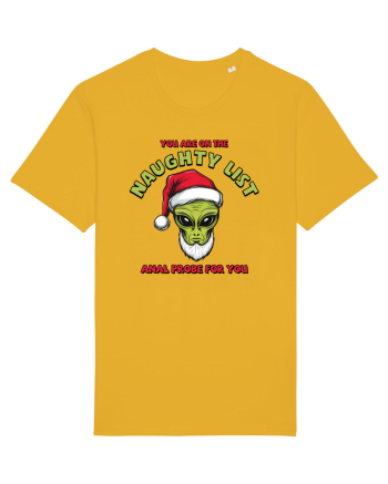 Crăciun extraterestru - You are on the naughty list Spectra Yellow