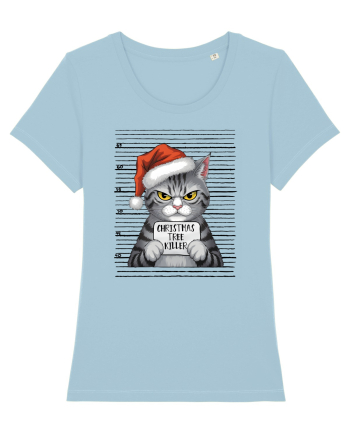 de Crăciun cu pisici rebele - Christmas tree killer Sky Blue
