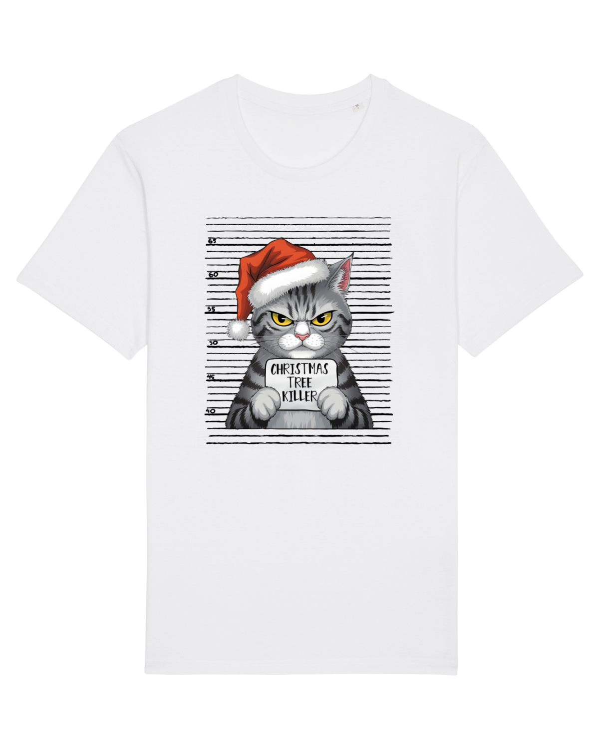 Tricou mânecă scurtă Unisex Rocker White