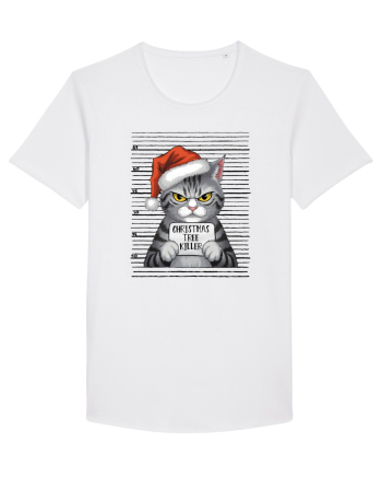 de Crăciun cu pisici rebele - Christmas tree killer White