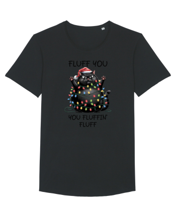 de Crăciun cu pisici rebele - Fluff you - you fluffin fluff Black