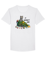 de Crăciun cu pisici rebele - It was not me Tricou mânecă scurtă guler larg Bărbat Skater