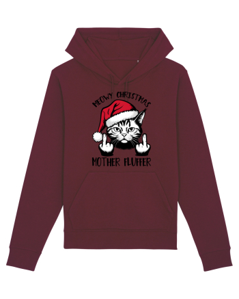 de Crăciun cu pisici rebele - Meowy Christmas Mother Fluffer Burgundy