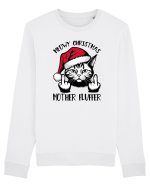 de Crăciun cu pisici rebele - Meowy Christmas Mother Fluffer Bluză mânecă lungă Unisex Rise