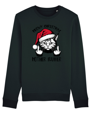 de Crăciun cu pisici rebele - Meowy Christmas Mother Fluffer Black