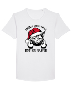 de Crăciun cu pisici rebele - Meowy Christmas Mother Fluffer Tricou mânecă scurtă guler larg Bărbat Skater