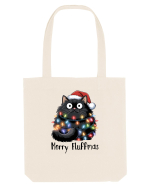 de Crăciun cu pisici rebele - Merry Fluffmas Sacoșă textilă