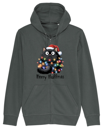 de Crăciun cu pisici rebele - Merry Fluffmas Anthracite