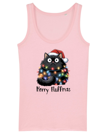 de Crăciun cu pisici rebele - Merry Fluffmas Cotton Pink
