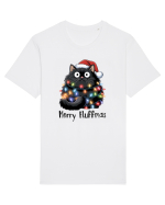 de Crăciun cu pisici rebele - Merry Fluffmas Tricou mânecă scurtă Unisex Rocker