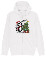 de Crăciun cu pisici rebele - What Hanorac cu fermoar Unisex Connector