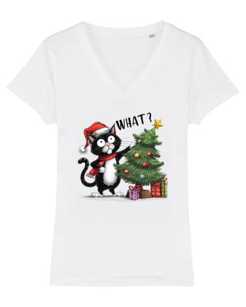 de Crăciun cu pisici rebele - What White