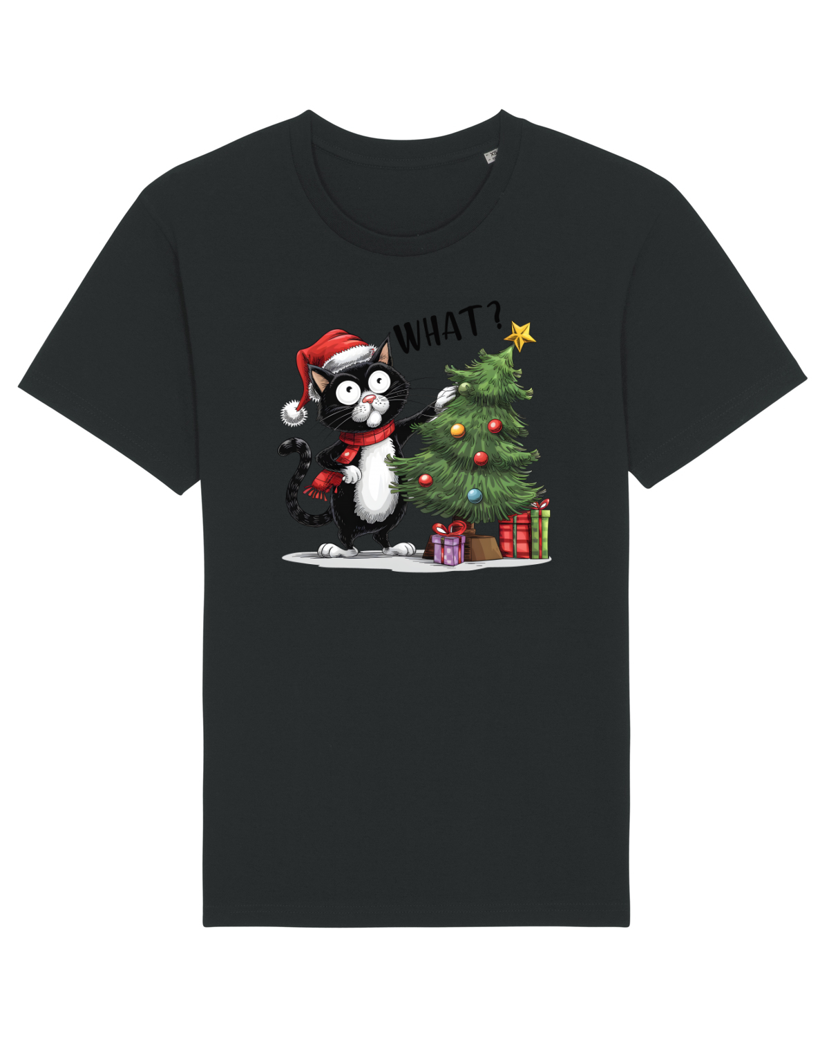 Tricou mânecă scurtă Unisex Rocker Black