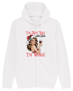 de Crăciun pentru femei cu atitudine - I am not like other girls Hanorac cu fermoar Unisex Connector