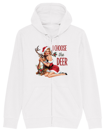 de Crăciun pentru femei cu atitudine - I choose the deer White