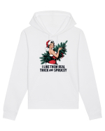 de Crăciun pentru femei cu atitudine - I like them real thick an sprucey Hanorac Unisex Drummer
