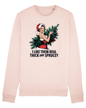 de Crăciun pentru femei cu atitudine - I like them real thick an sprucey Candy Pink