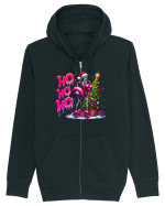 nonconformist de Crăciun - Creepy ho ho ho Hanorac cu fermoar Unisex Connector