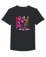 nonconformist de Crăciun - Creepy ho ho ho Tricou mânecă scurtă guler larg Bărbat Skater