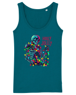 nonconformist de Crăciun - Holly Jolly Skeleton Maiou Damă Dreamer