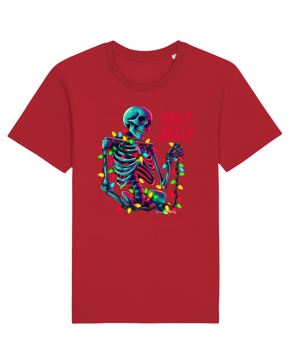 Tricou mânecă scurtă Unisex Rocker Red