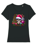 nonconformist de Crăciun - In my Christmas era Tricou mânecă scurtă guler larg fitted Damă Expresser