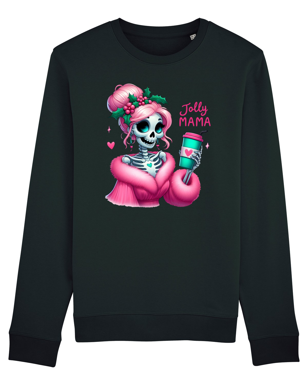 Bluză mânecă lungă Unisex Rise Black