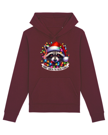 nonconformist de Crăciun - Sorry Santa I have been ferral Burgundy