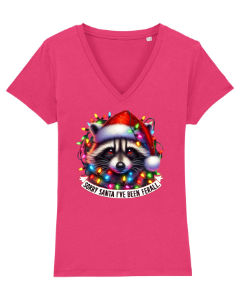 nonconformist de Crăciun - Sorry Santa I have been ferral Raspberry