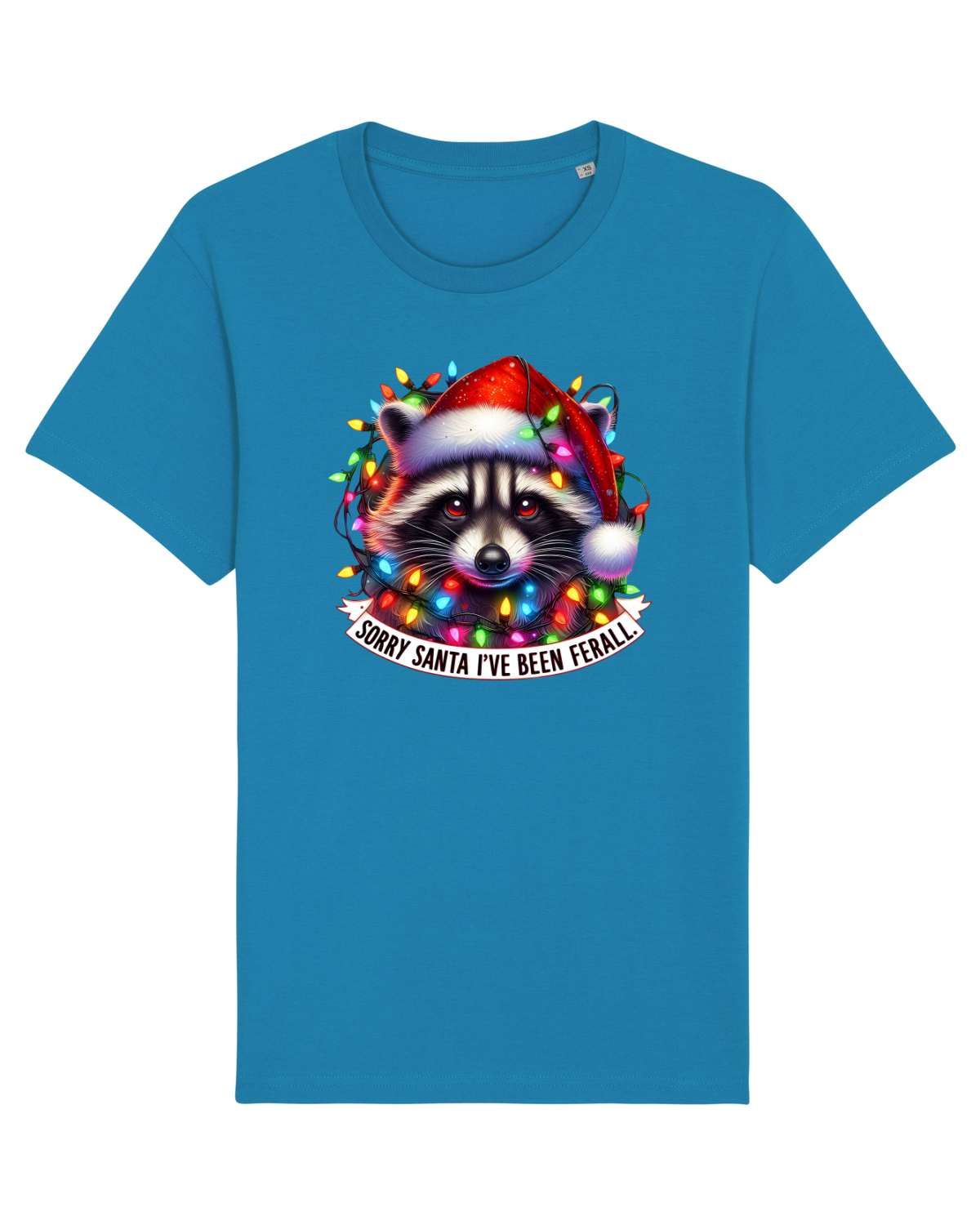 Tricou mânecă scurtă Unisex Rocker Azur