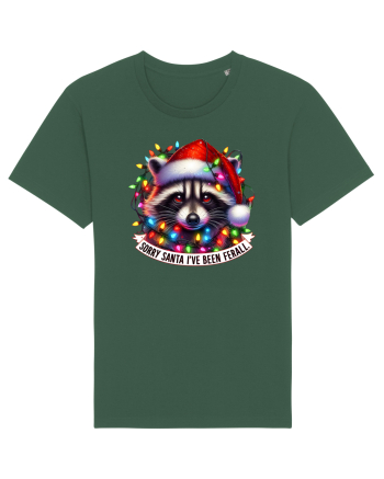 nonconformist de Crăciun - Sorry Santa I have been ferral Bottle Green