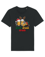 cu bere de Crăciun - Drink drank drunk Tricou mânecă scurtă Unisex Rocker