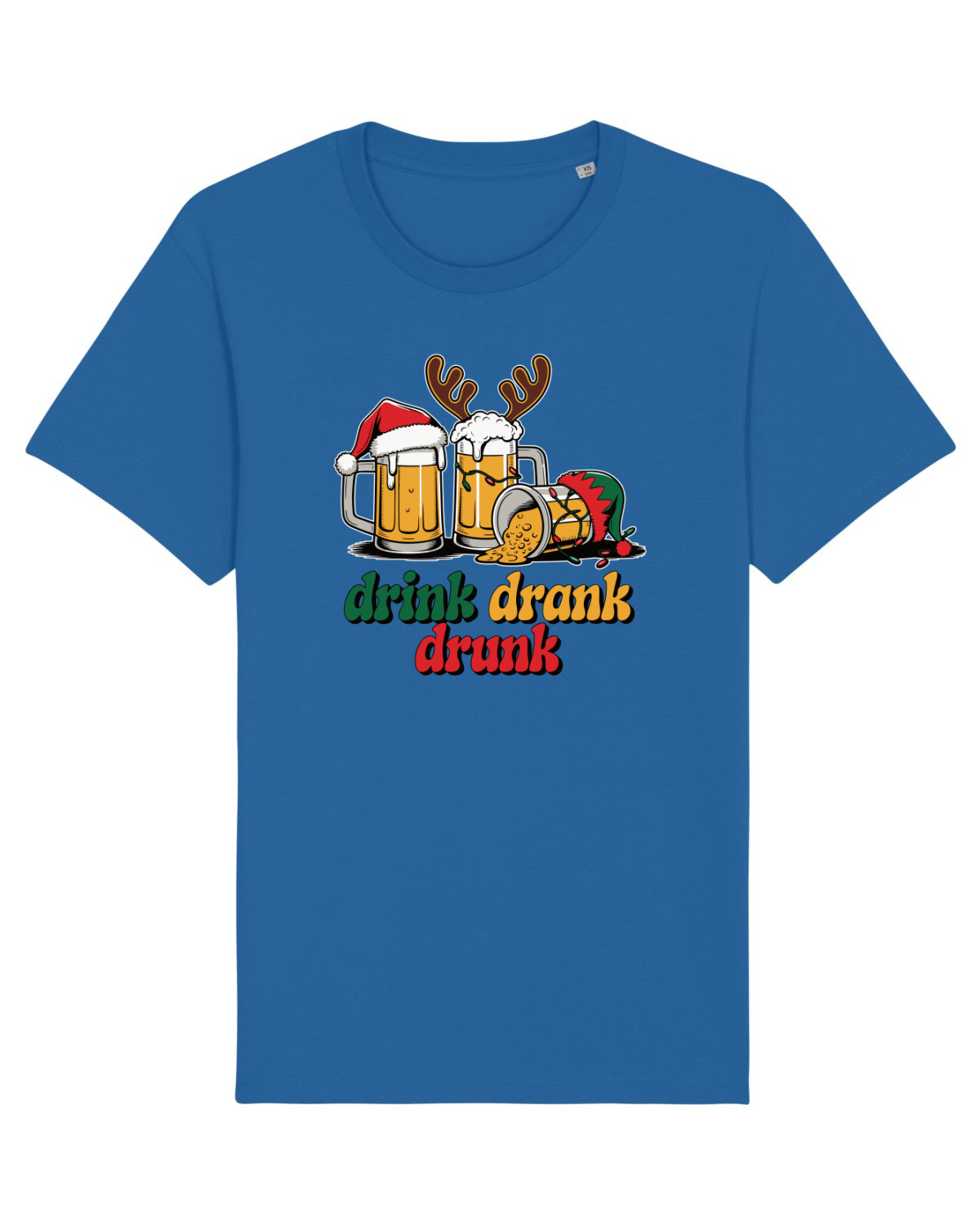Tricou mânecă scurtă Unisex Rocker Royal Blue