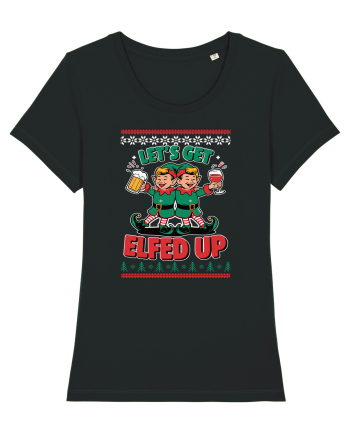 cu bere de Crăciun - Lets get elfed up Black