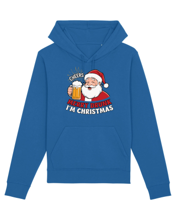 cu bere de Crăciun - Merry Drunk - I Am Christmas Royal Blue