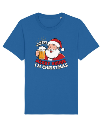 cu bere de Crăciun - Merry Drunk - I Am Christmas Royal Blue