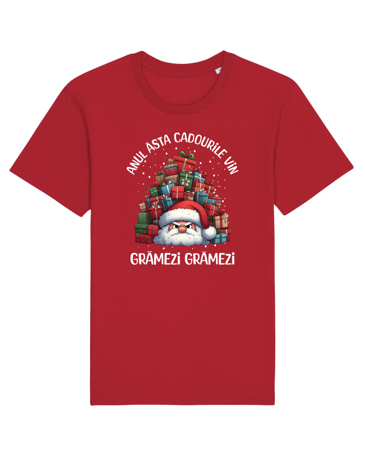 Tricou mânecă scurtă Unisex Rocker Red
