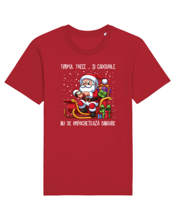 pentru cadou Secret Santa - Cadourile nu se împachetează singure Red